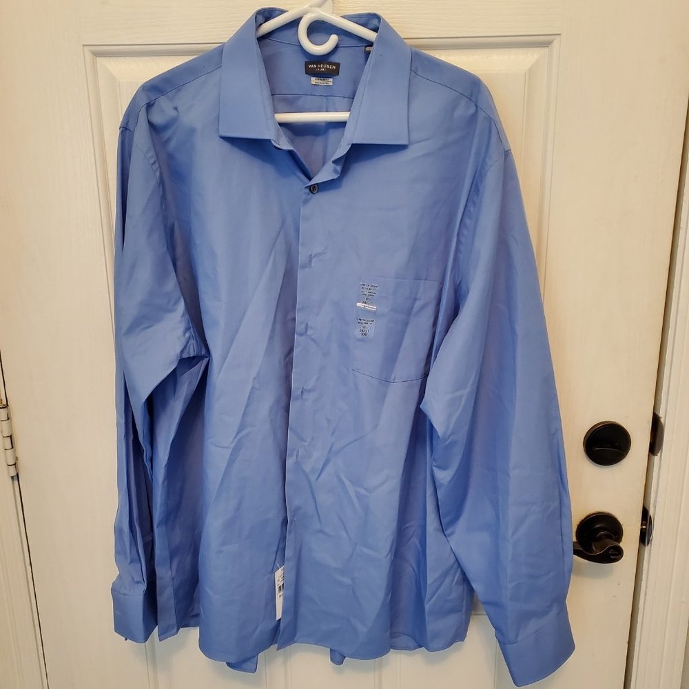 Van Heusen Stretch Collar Regular Fit XXL